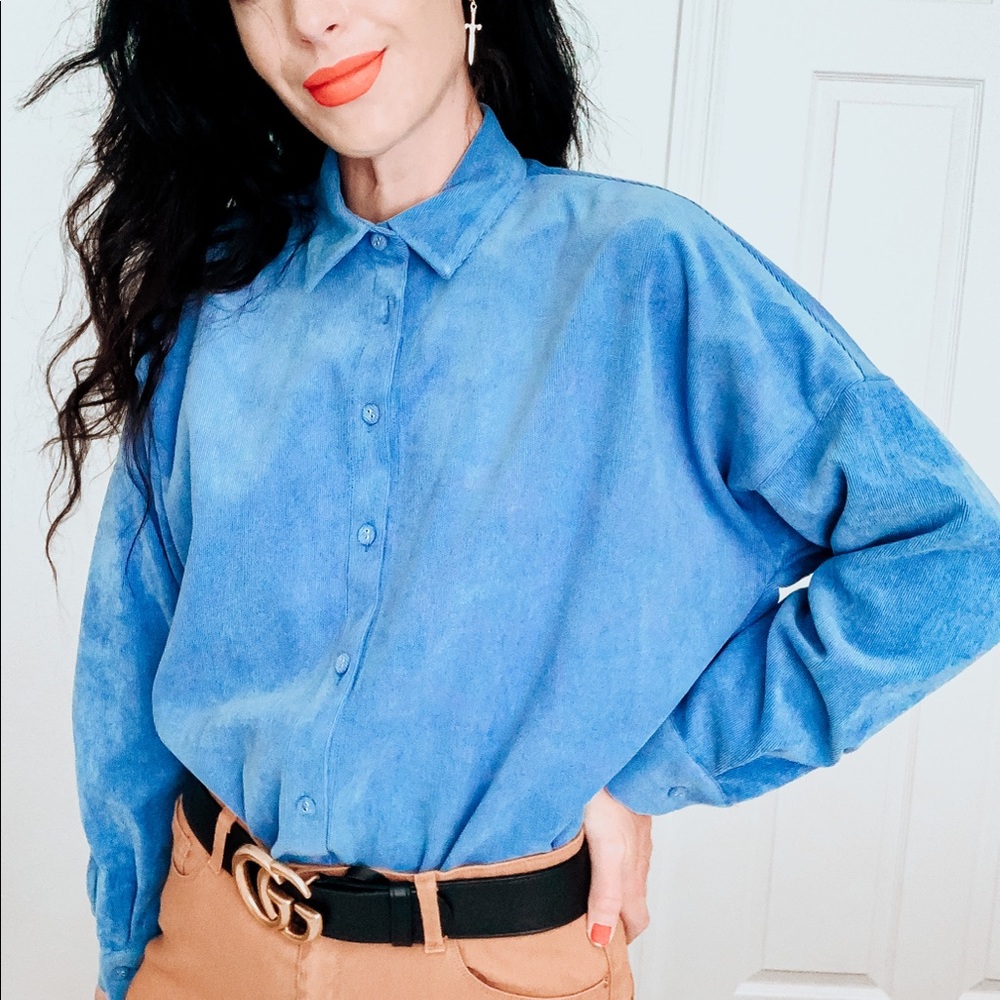 SOLD ⚡️ NWT Zara Corduroy Shirt